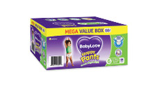 BABYLOVE Junior Nappy Pants Megabox 66pk 