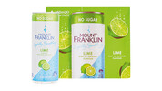 Mount Franklin Sparkling Lime Mini Cans 6 x 250ml