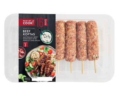 Ready, Set…Cook! Beef Koftas 450g