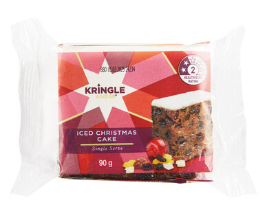 Kringle &amp; Co. Iced Christmas Cake 90g