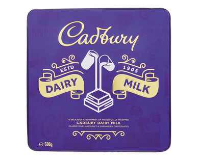 Cadbury Dairy Milk Tin 500g