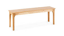 American Oak Dining Bench 