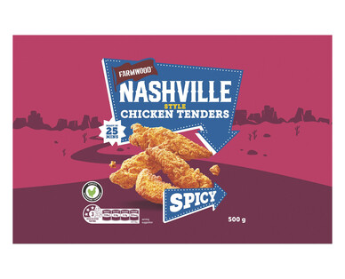 Farmwood Nashville Style RSPCA Approved Chicken Tenders 500g