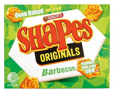 Arnott’s Shapes BBQ 175g