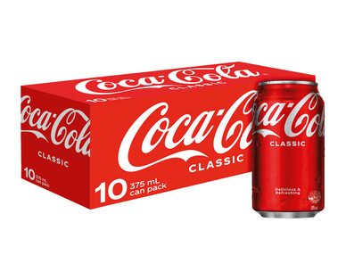 Coca-Cola Classic 10 x 375ml