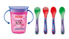 Nuby Bottles and Feeding Items 