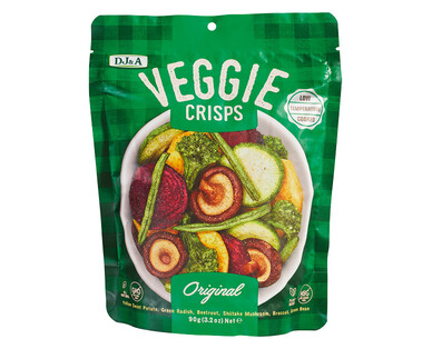 DJ&amp;A Veggie Crisps 90g