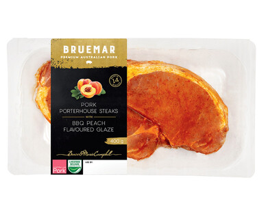 Bruemar Pork Porterhouse Steaks 400g