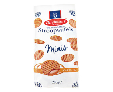 Mini Caramel Stroopwafels 200g