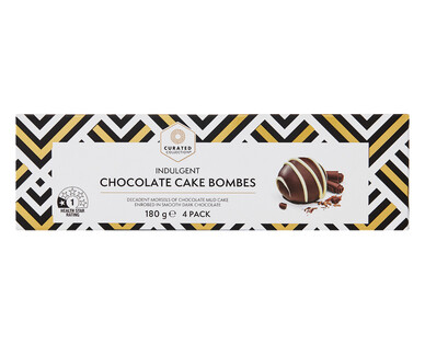 Chocolate Cake Bombes 4pk/180g