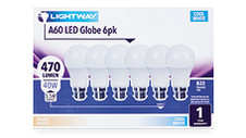 Bulk LED A60 Bulbs 6pk  