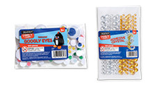 Assorted Adhesive Craft Accessories 