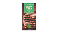 Sally Williams Mint Chocolate Block with Roasted Nougat 80g 