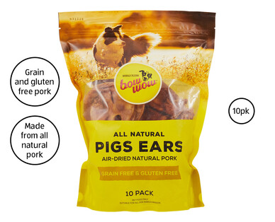 Bow Wow Pigs Ears 10pk