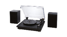 Turntable with Detachable Speakers 