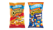 Cheetos Flamin' Hot Puffs 150g or Cheese & Bacon Balls 190g 