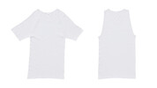 Singlet 2pk or Crew Neck Tee 2pk