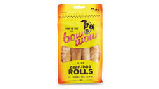 Beef & Roo Rolls 4pk 