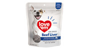 Love ’em Beef Liver Dog Treats 200g