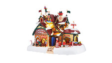 Lemax Musical Village Scene – Kringle’s Cottage 