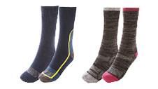 Adult’s Wool Blend Hiking Socks 2pk 