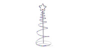 LED Solar Spiral Rope Light Tree