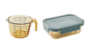 Amber Glass Food Containers and Accessories