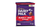 Cadbury Dairy Milk Black Forest Raspberry Block 330g