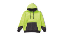 Men's Lime/Grey Hi-Vis Hoodie 