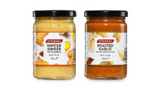 Stonemill Minced Ginger with Garlic or Roasted Garlic in Extra Olive Oil 230g/240g 