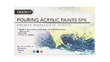 Acrylic Pouring Paint 100ml 5pk  