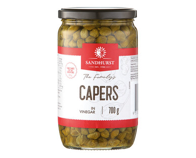 Sandhurst Capers 700g