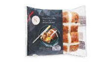 Specially Selected Traditional Fruit Hot Cross Buns 4pk/320g 