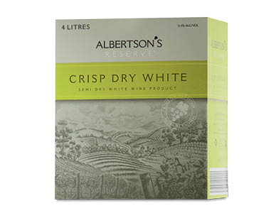 crisp dry white wine