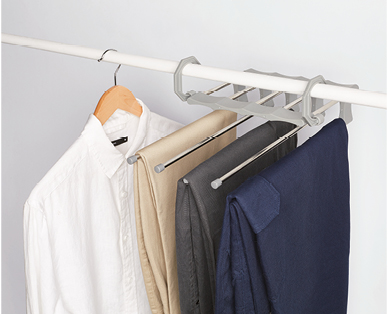 Expandable Hanging Closet Rod or Pant Hanger - ALDI Australia