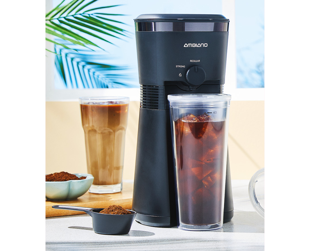 Ambiano Iced Coffee Maker - Black - Each