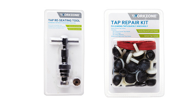 Assorted Tap Washer Sets or Reseating Tool