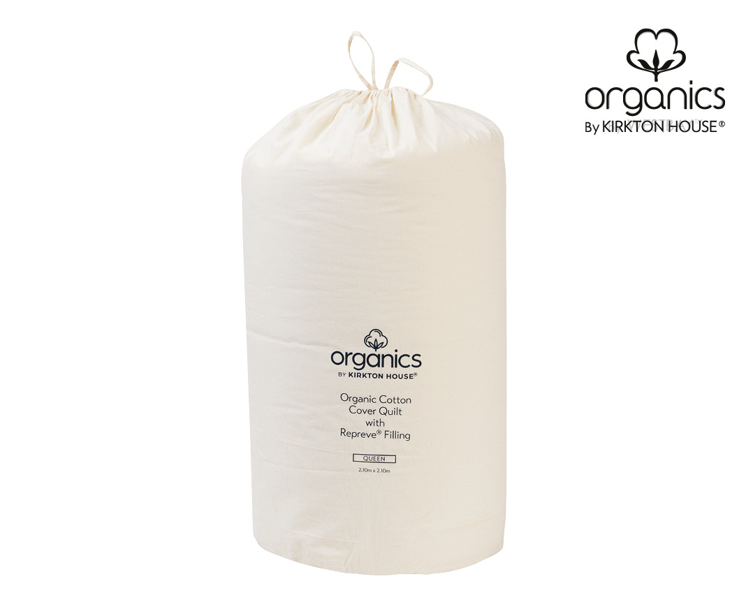 Organic Cotton Cover Quilt with Repreve® Filling
