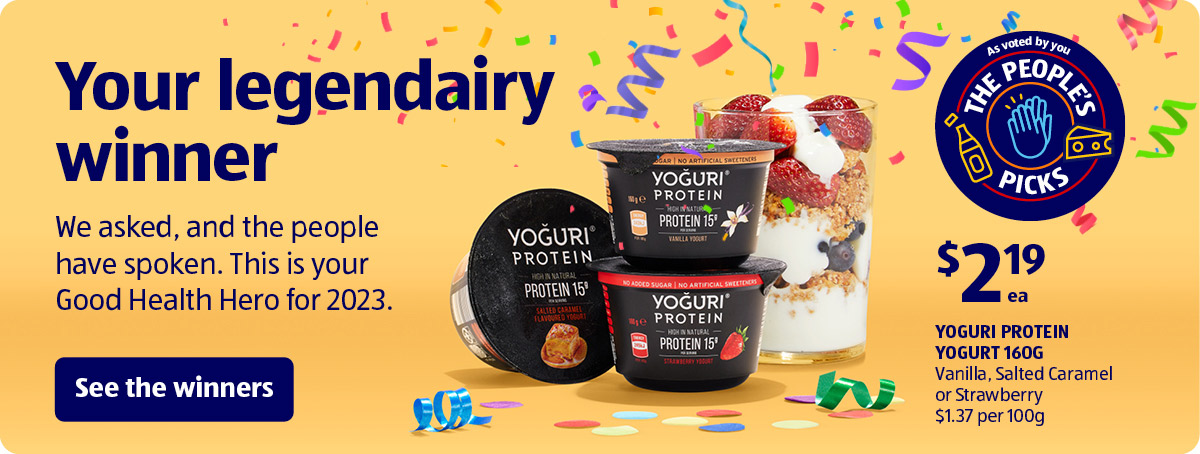 The People's Picks Winner Yoguri Protein Yogurt