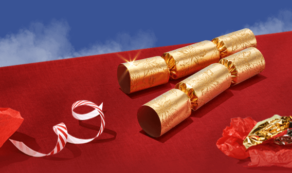 Christmas decorations banner