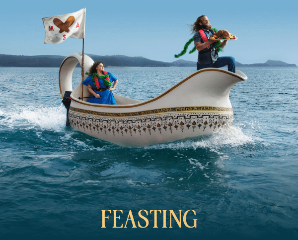 Gravy boat feasting banner