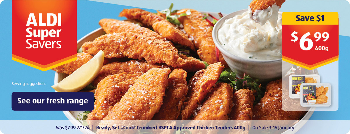 Super Savers Crumbed Chicken Tenders