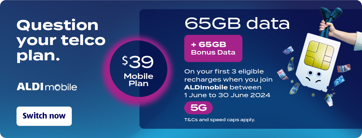 ALDImobile - $39 mobile plan