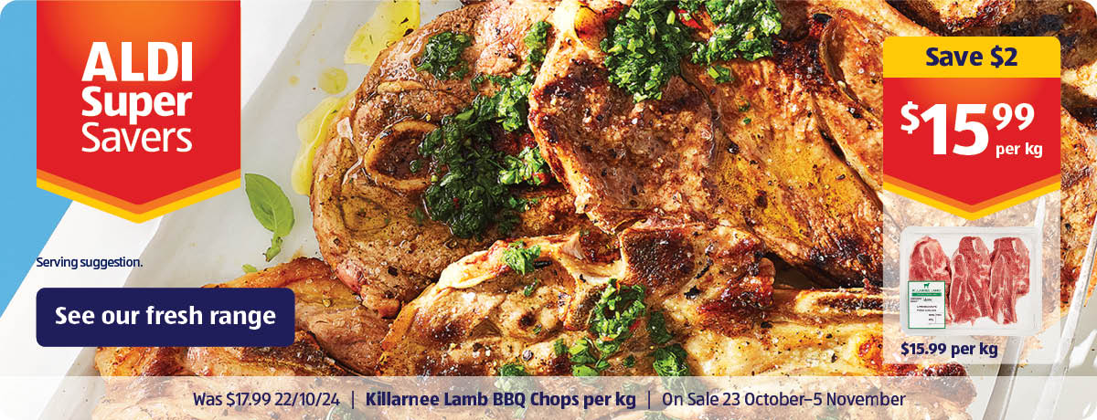 Killarnee Lamb BBQ Chops per kg