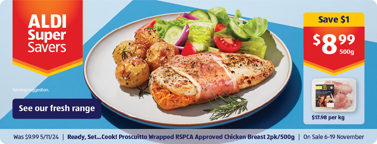 SSV Proscuitto Wrapped Chicken