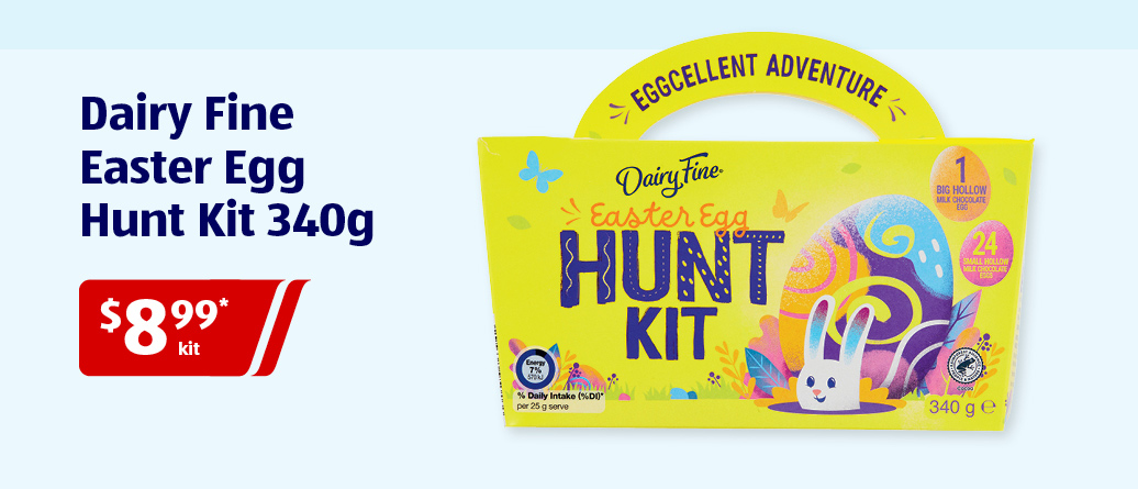 Dairy Fine Easter Egg Hunt Kit 340g