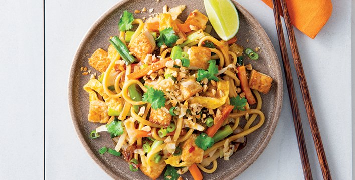 Thai Style Tofu Pad Thai Recipe